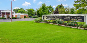 Exterior signage at Davison-Fulton-Woolsey-Wilton Funeral Home