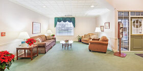 Lobby at Rose Hill Funeral Home & Burial Park