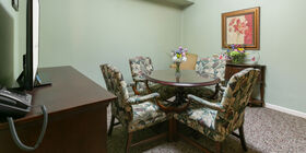 Arrangement room at Richardson-Colonial Funeral Home