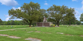 Cemetery grounds at Parklawn-Wood Funeral Home & Memorial Park