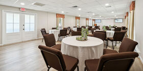 Celebration of life venue for services, gatherings and receptions at Culley's MeadowWood Funeral Home & Memorial Park