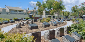Cremation garden at Forest Park Westheimer Funeral Home and Cemetery