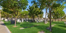 Cemetery grounds at King David Memorial Chapel & Cemetery