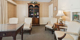 Arrangement room at Jones, Rich & Barnes Funeral Home