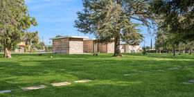 Cemetery grounds at Turner & Stevens Live Oak Mortuary & Memorial Park