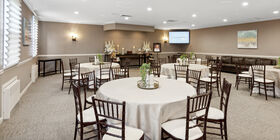 Celebration of life venue for services, gatherings and receptions at Leber Funeral Home